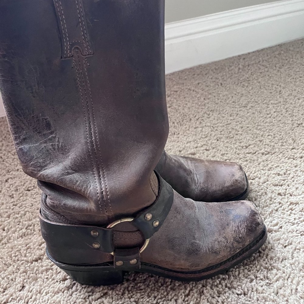 Frye - Harness 12R, Leather, Tan, Size 7